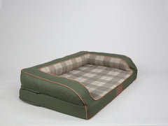 Heritage Dog Sofa Bed - Emerald, Large