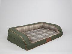 Heritage Dog Sofa Bed - Emerald, Large