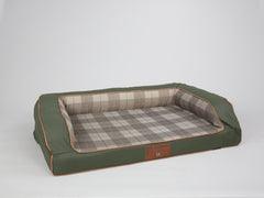 Heritage Dog Sofa Bed - Emerald, Large