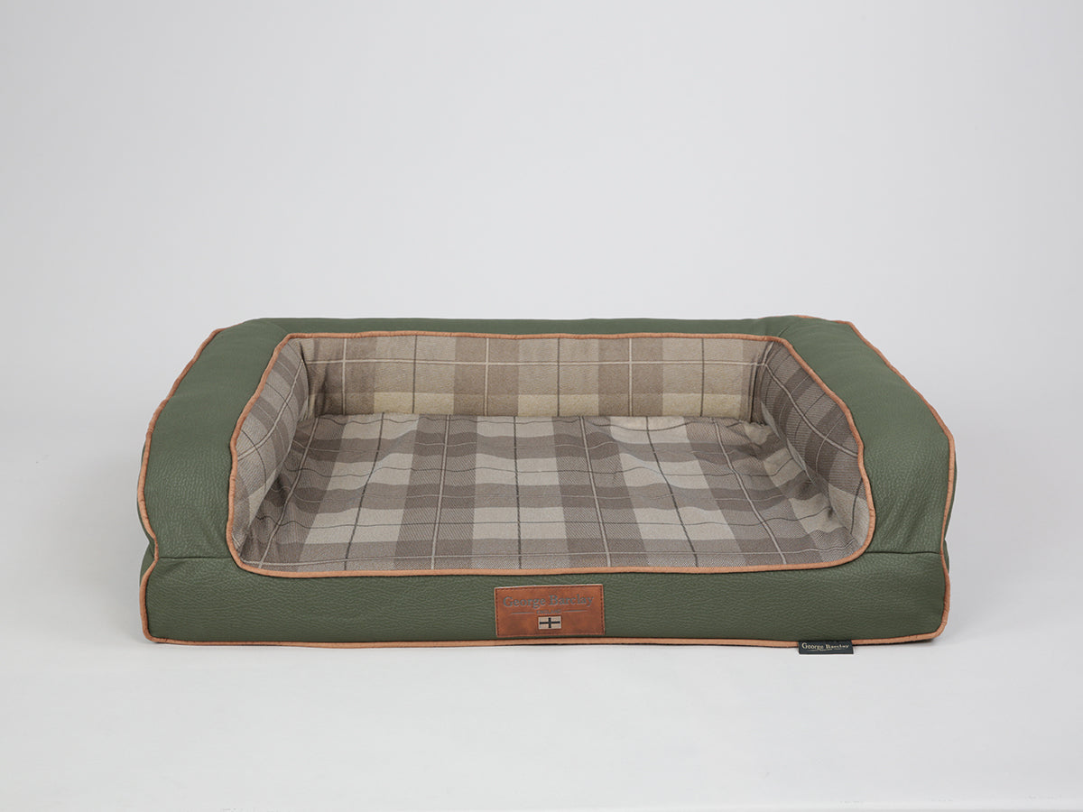 Heritage Dog Sofa Bed for Medium Dogs Emerald Colour