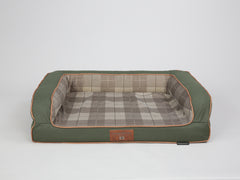 Heritage Dog Sofa Bed - Emerald, Medium