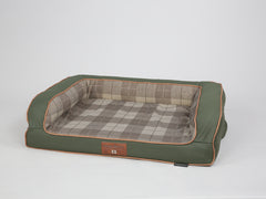 Heritage Dog Sofa Bed - Emerald, Medium