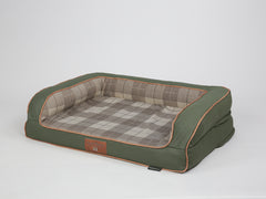 Heritage Dog Sofa Bed - Emerald, Medium