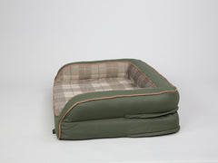 Heritage Dog Sofa Bed - Emerald, Medium