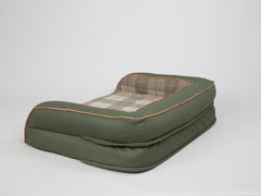 Heritage Dog Sofa Bed - Emerald, Medium