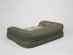 Heritage Dog Sofa Bed - Emerald, Medium