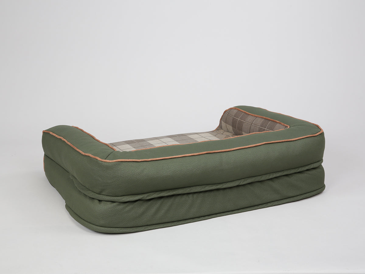 Heritage Dog Sofa Bed for Medium Dogs Emerald Colour