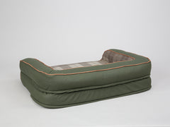 Heritage Dog Sofa Bed - Emerald, Medium