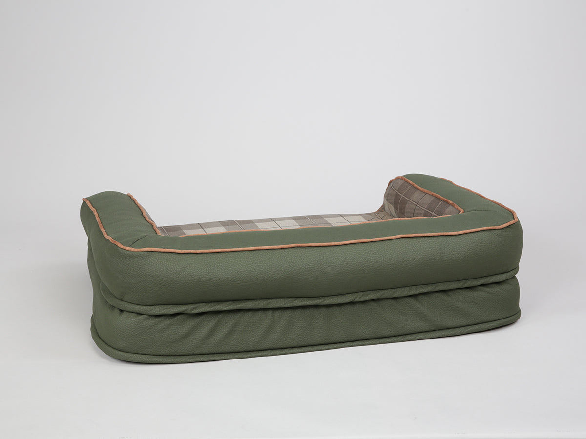 Heritage Dog Sofa Bed for Medium Dogs Emerald Colour