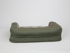 Heritage Dog Sofa Bed - Emerald, Medium