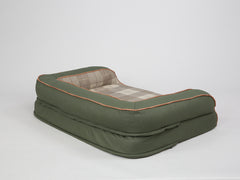 Heritage Dog Sofa Bed - Emerald, Medium