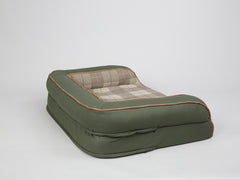 Heritage Dog Sofa Bed - Emerald, Medium