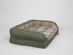 Heritage Dog Sofa Bed - Emerald, Medium