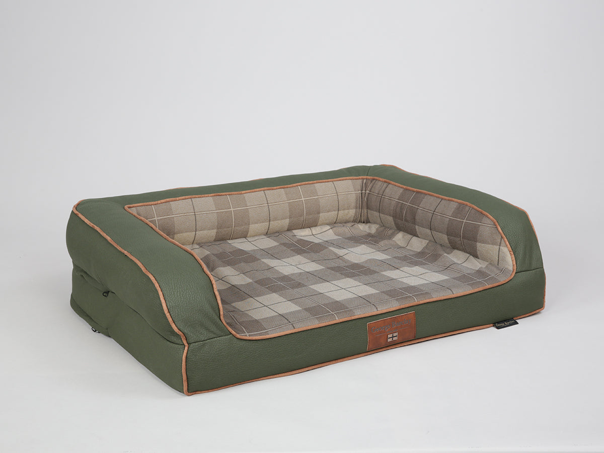 Heritage Dog Sofa Bed for Medium Dogs Emerald Colour