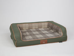 Heritage Dog Sofa Bed - Emerald, Medium