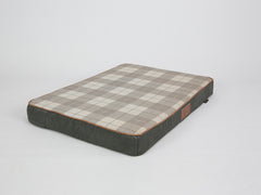Heritage Dog Mattress - Dark Chocolate, Large