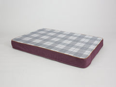 Heritage Dog Mattress - Blackberry, X-Large