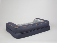 Heritage Dog Sofa Bed - Saphire, Large