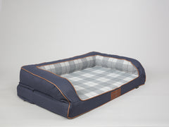 Heritage Dog Sofa Bed - Saphire, Large