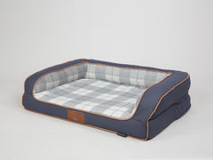 Heritage Dog Sofa Bed - Saphire, Medium