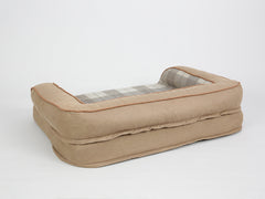 Heritage Dog Sofa Bed - Chocolate, Medium