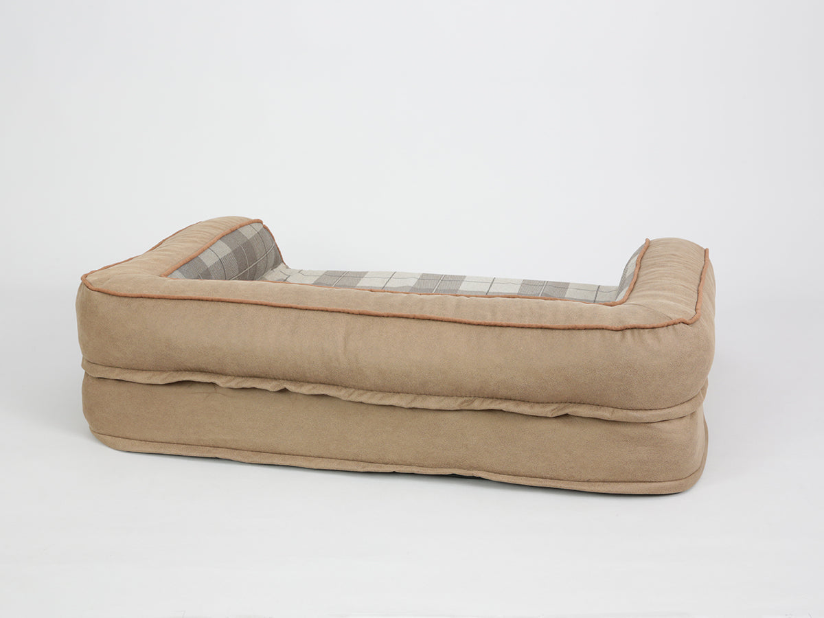 Heritage Dog Sofa Bed for Medium Dogs Chocolate Colour