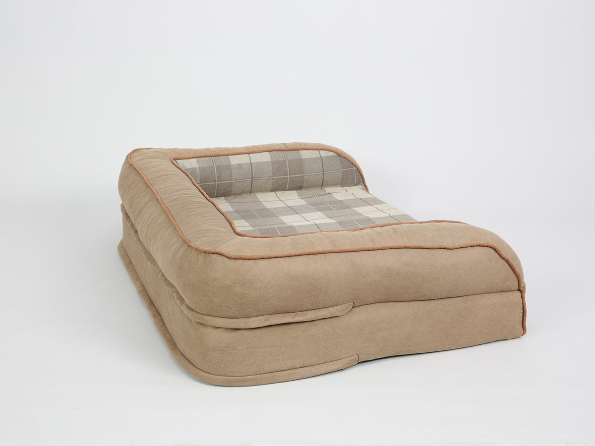 Heritage Dog Sofa Bed for Medium Dogs Chocolate Colour