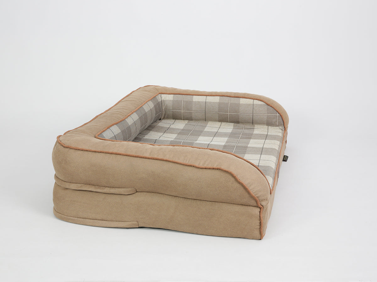 Heritage Dog Sofa Bed for Medium Dogs Chocolate Colour