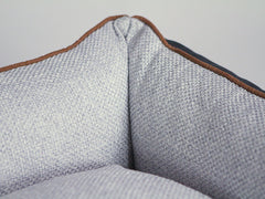 Exbury Orthopaedic Walled Dog Bed - Meteorite / Frost, Small