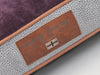 Monxton Dog Sofa Bed - Silver / Vino, Medium