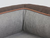 Beckley Dog Sofa Bed - Chestnut / Stone, Large