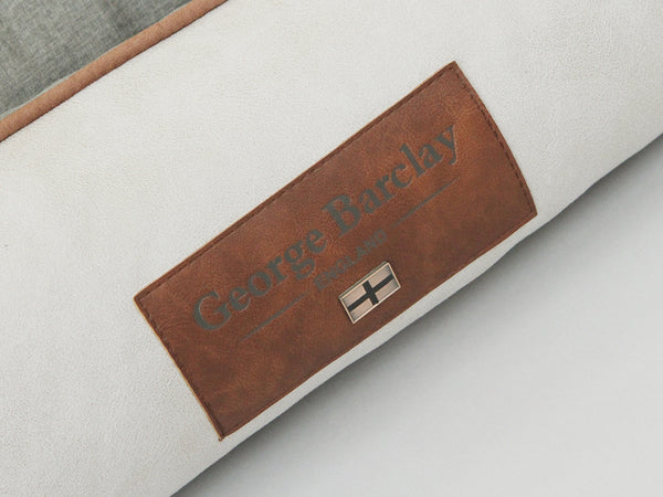 Beckley Orthopaedic Walled Dog Bed - Oyster Grey, Large