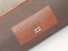 Monxton Orthopaedic Walled Dog Bed - Chestnut / Sable, Large
