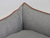 Beckley Orthopaedic Walled Dog Bed - Oyster Grey, Medium