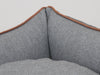 Beckley Orthopaedic Walled Dog Bed - Iron / Ash, Medium