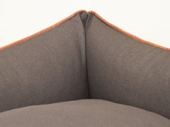 Beckley Orthopaedic Walled Dog Bed - Caramel / Mocha, Large