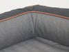Beckley Dog Sofa Bed - Midnight / Dove, Large