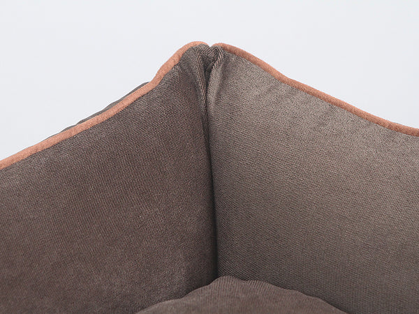 Savile Orthopaedic Walled Dog Bed - Tanner's Brown, Small