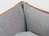 Savile Orthopaedic Walled Dog Bed - Mason's Grey, Small