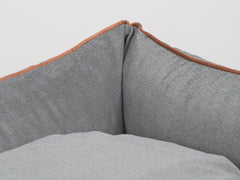 Savile Orthopaedic Walled Dog Bed - Mason's Grey, Large