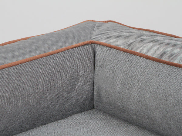 Savile Dog Sofa Bed - Mason's Grey, Large