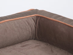 Savile Dog Sofa Bed - Tanner's Brown, Medium