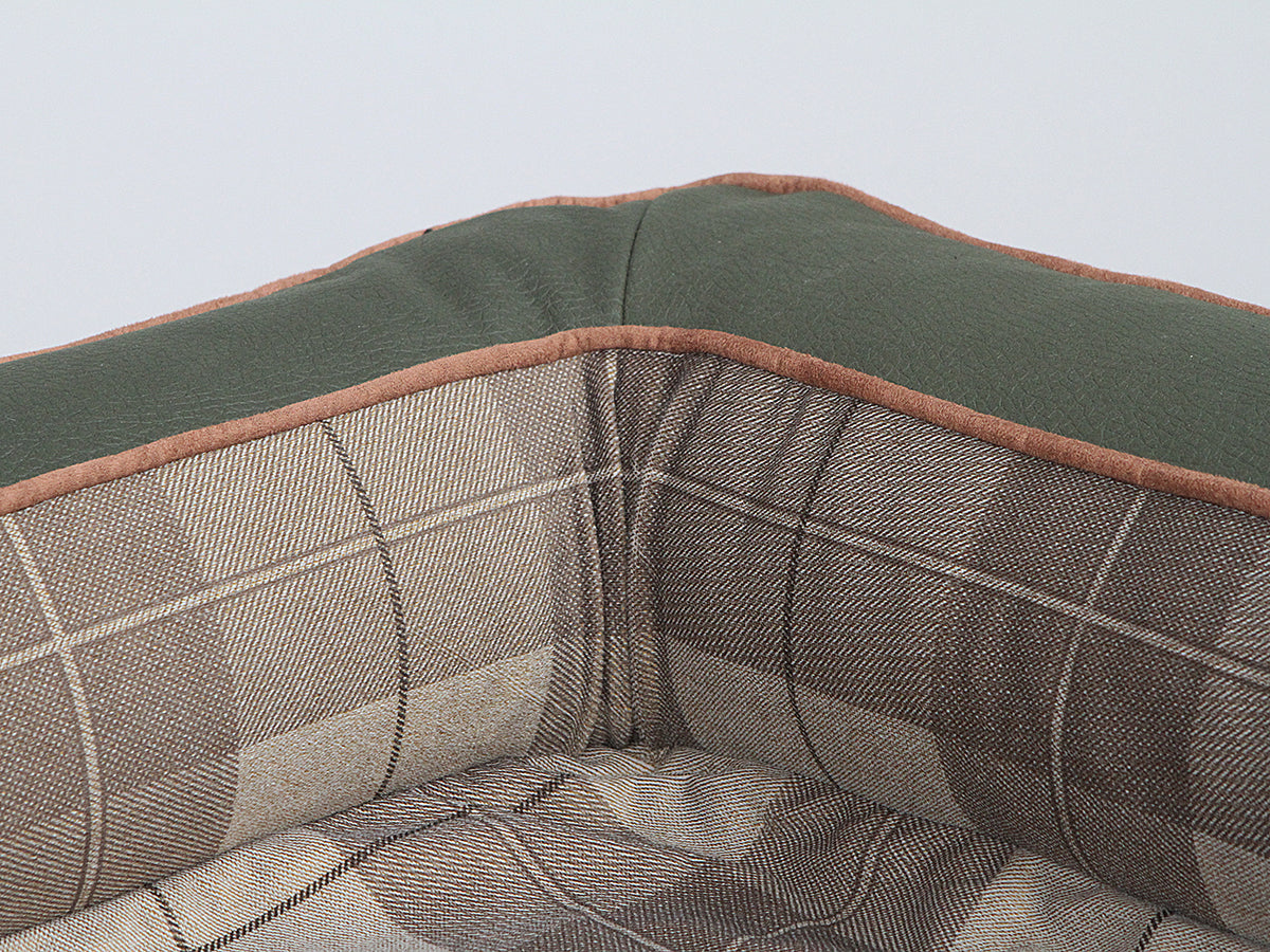 Heritage Dog Sofa Bed for Medium Dogs Emerald Colour