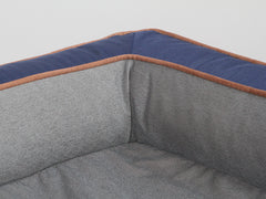 Savile Dog Sofa Bed - Mariner's Blue, Medium