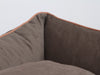 Savile Orthopaedic Walled Dog Bed - Tanner's Brown, X-Large