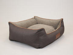 Monxton Orthopaedic Walled Dog Bed - Mocha / Sable, Large