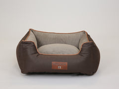 Monxton Orthopaedic Walled Dog Bed - Chestnut / Sable, Small