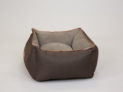 Monxton Orthopaedic Walled Dog Bed - Chestnut / Sable, Small