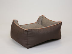 Monxton Orthopaedic Walled Dog Bed - Chestnut / Sable, Small