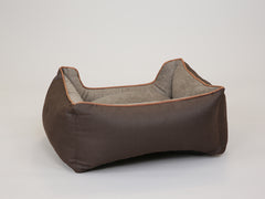 Monxton Orthopaedic Walled Dog Bed - Chestnut / Sable, Small